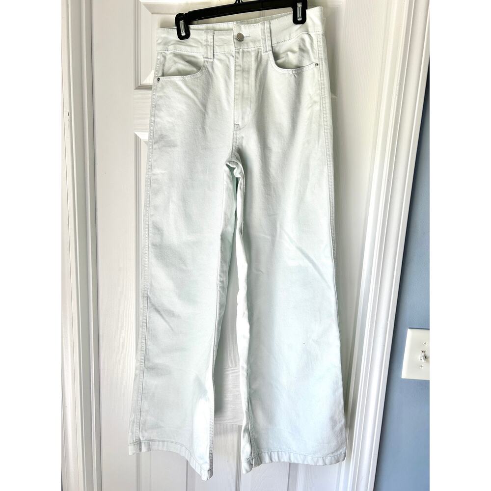 We Wore What Wide Leg Light Wash Jeans